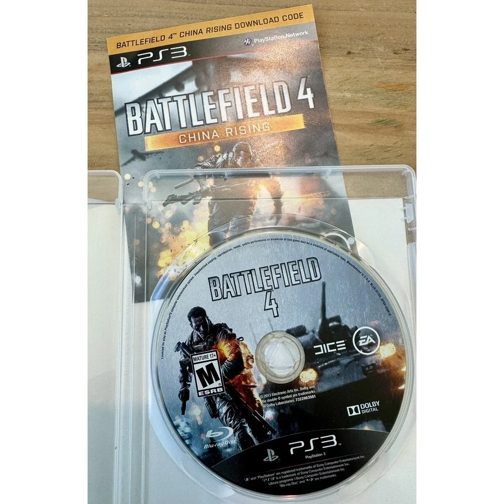 EA Games Battlefield 4 Video Game PS3 PlayStation 3 Rising Expansion Included